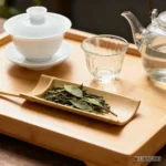 how to make tea - preparing Fenghuang Dancong tea leaves