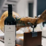 Christmas 2025 traditions with red wine and ham prepared by LI&NUNG EYEWEAR as a customer appreciation gift