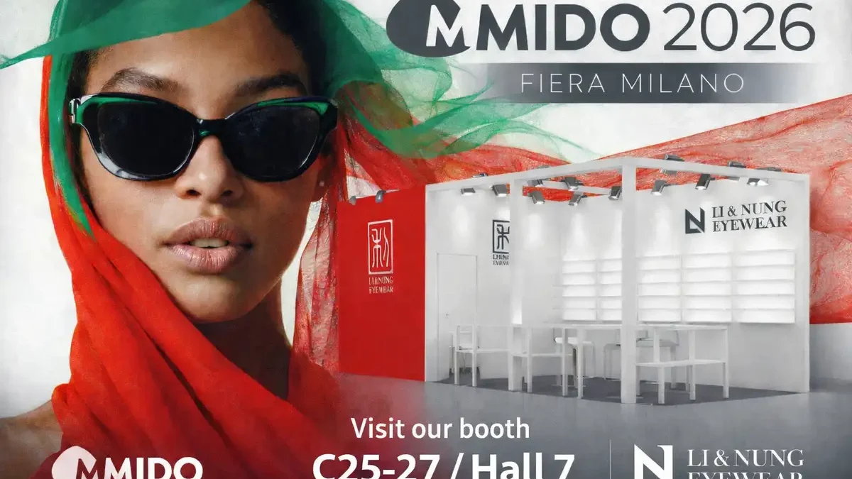 LI&NUNG eyewear at MIDO 2026 optical exhibition in Milan